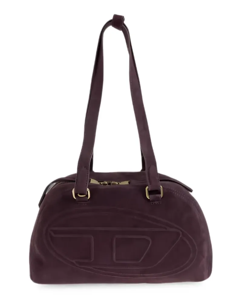 Diesel Oval D embossed shoulder bag - Violett Violett