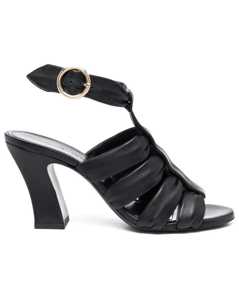 KHAITE The Perth Sandalen 85mm - Schwarz Schwarz