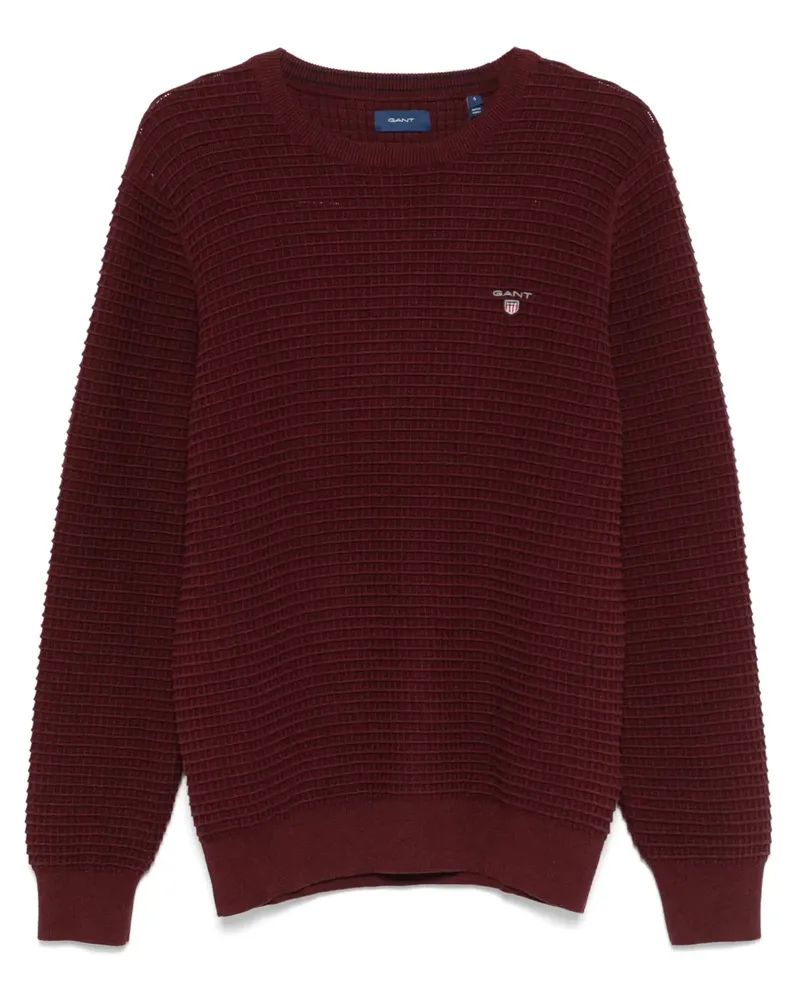 Gant Pullover aus Baumwolle - Rot Rot