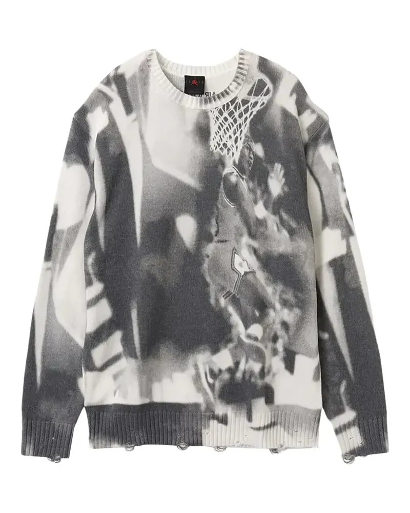 Jordan Pullover mit Rundhalsausschnitt - Grau Grau