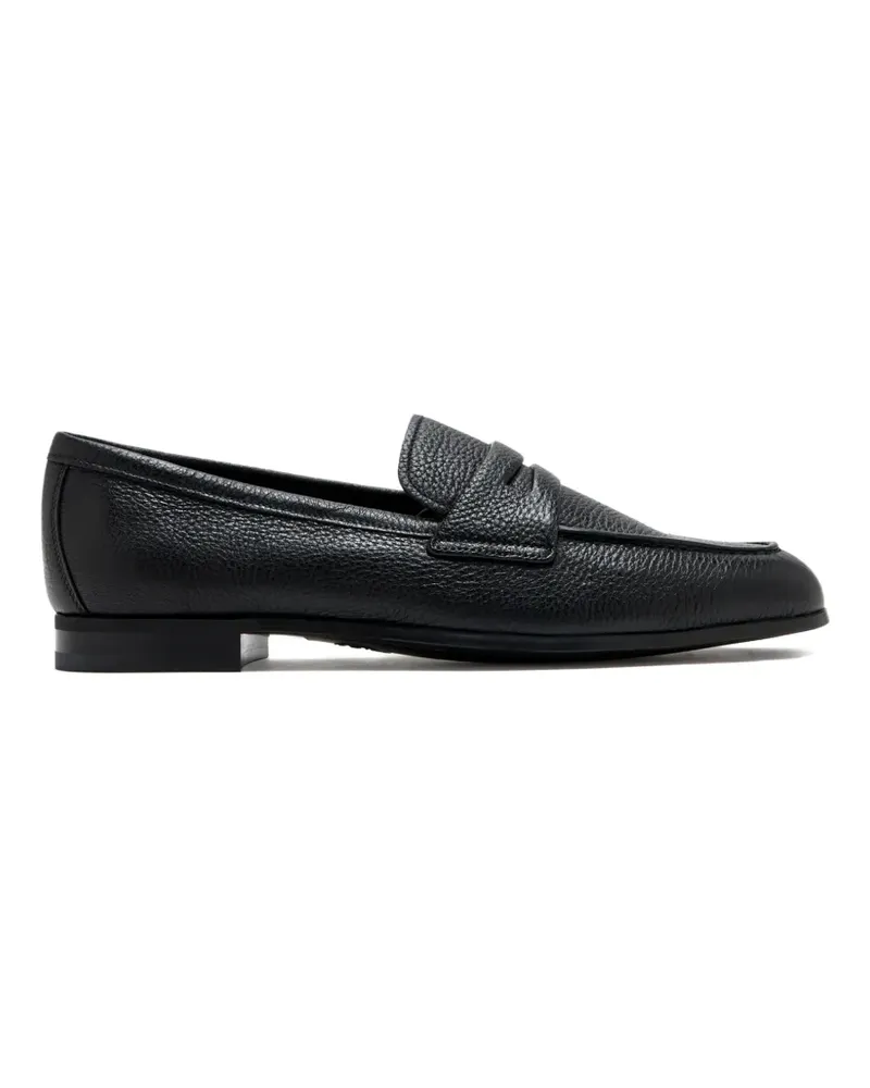 Church's textured penny-strap loafers - Schwarz Schwarz