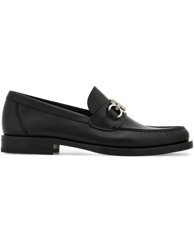 Ferragamo Gancini Loafer - Schwarz Schwarz