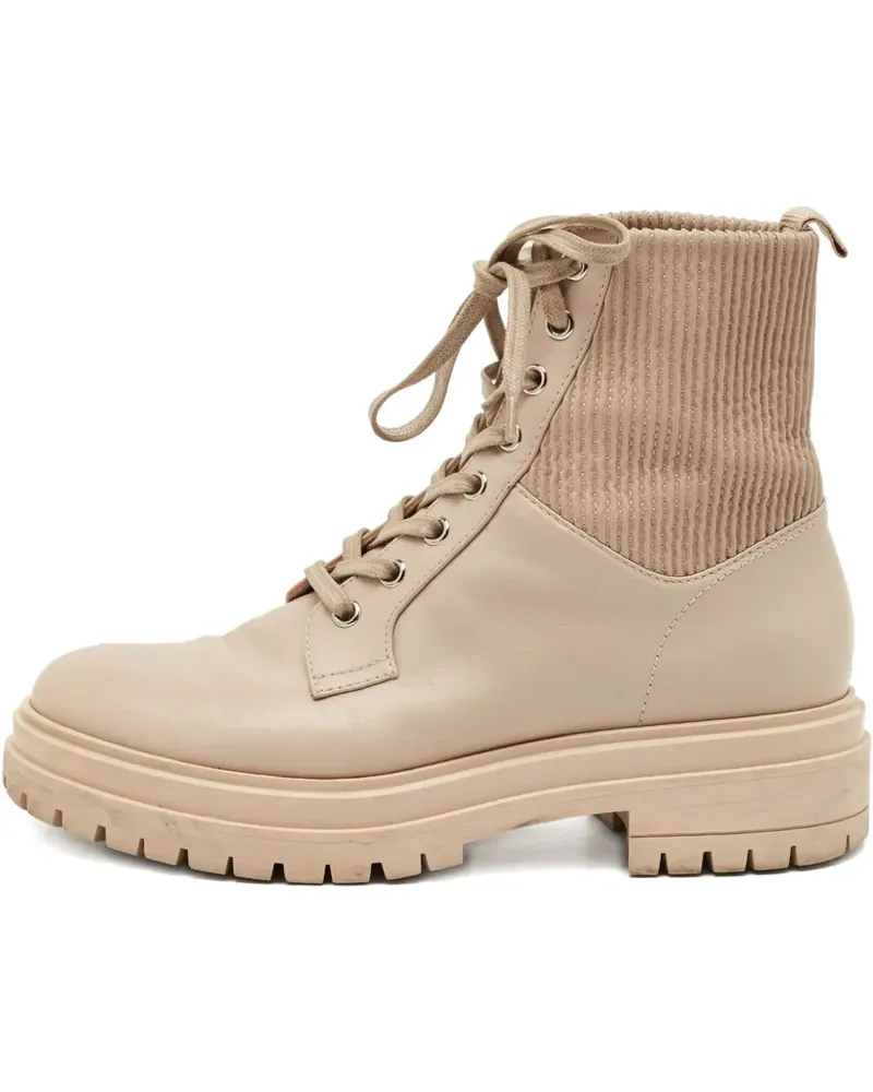 Gianvito Rossi Pre-owned Stiefel aus Leder - Nude Nude