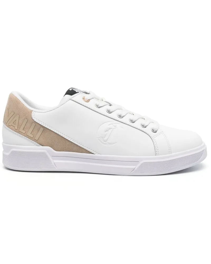 Just Cavalli Sneakers mit Logo-Prägung - Weiß Weiß