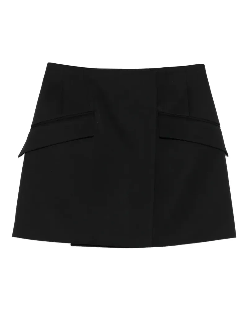 Givenchy flap-pocket mini skirt - Schwarz Schwarz