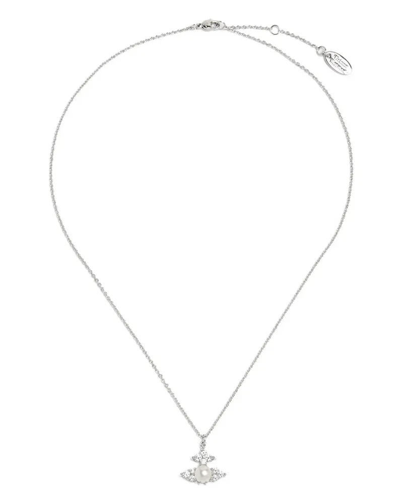 Vivienne Westwood Feodora Halskette mit Perlen - Silber Silber