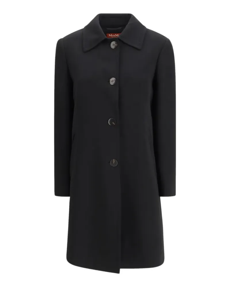 Max Mara Mstracconto single-breast coat - Schwarz Schwarz