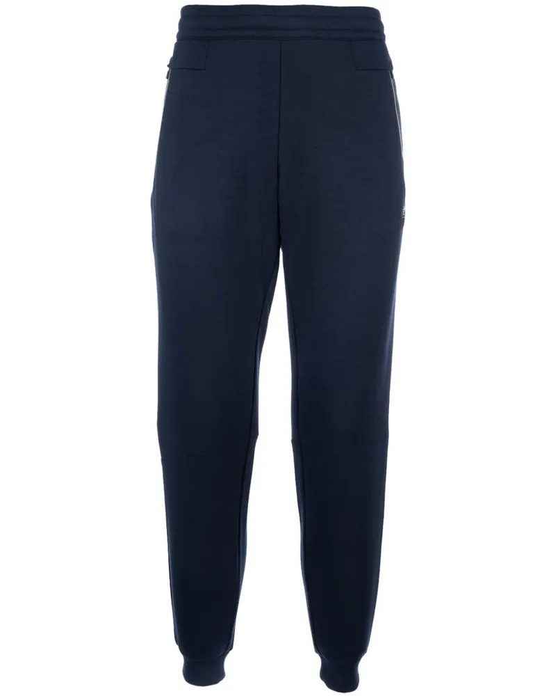 EA7 Jogginghose mit gummiertem Logo - Blau Blau