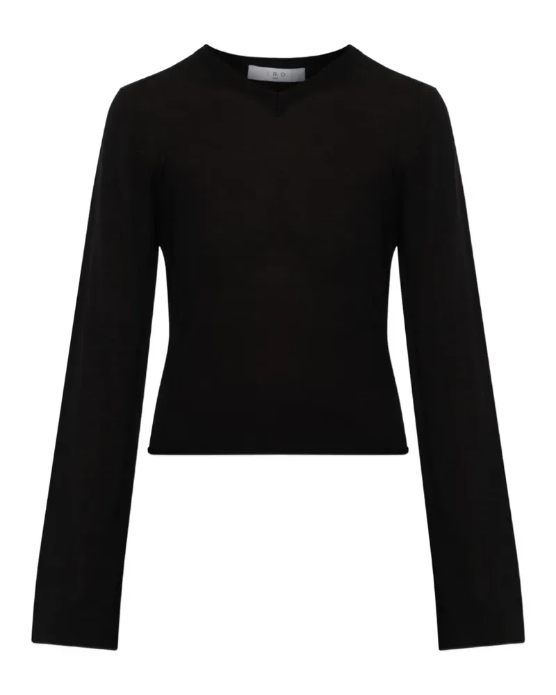 IRO Pullover mit V-Ausschnitt - Schwarz Schwarz