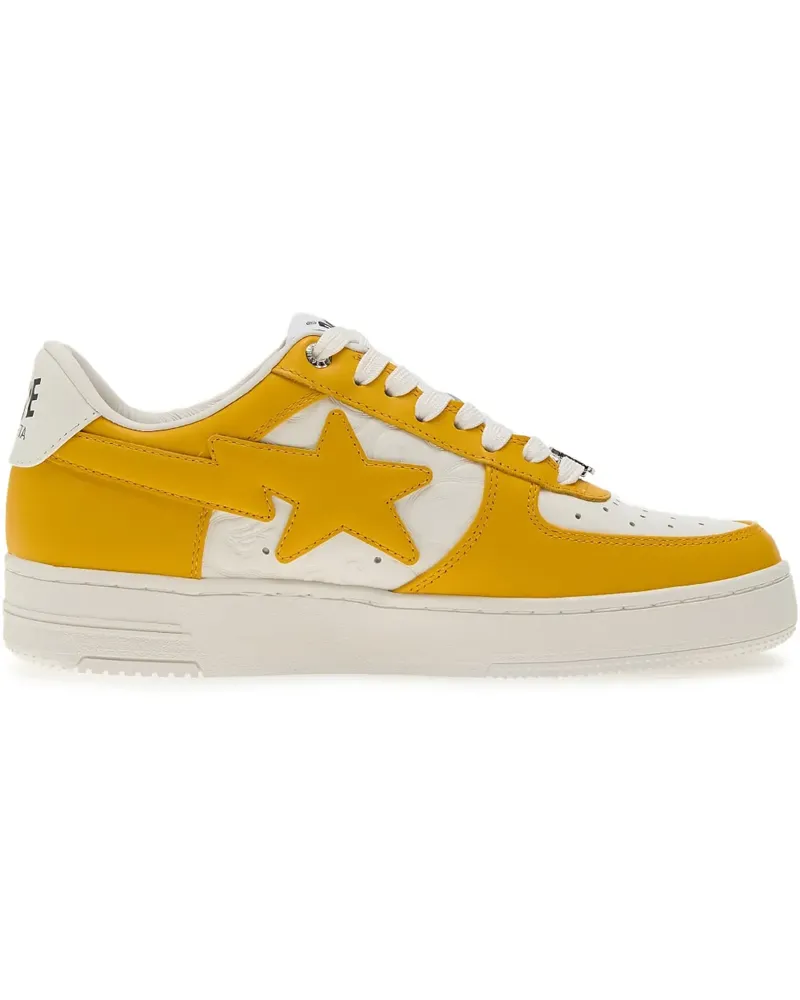 BAPE Sneakers mit Sternverzierung - Gelb Gelb