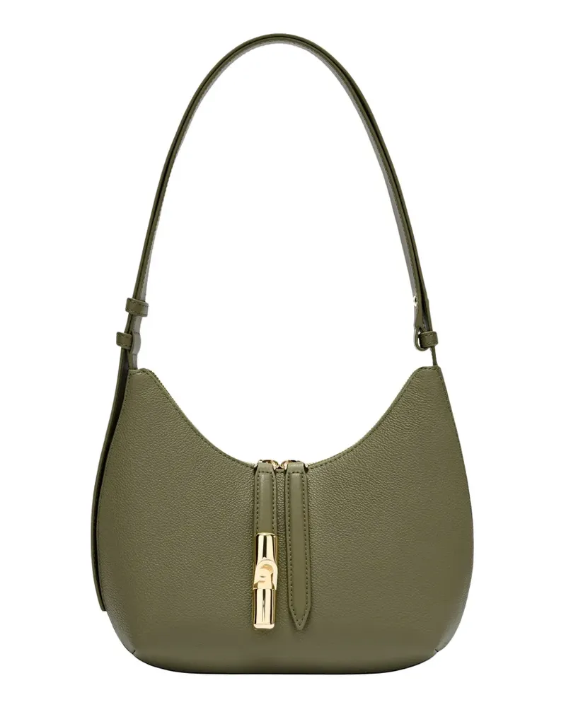 Furla Kleine Goccia Schultertasche - Grün Grün