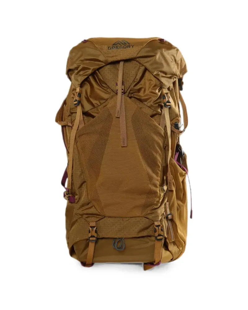 Gregory Maven 58 buckle-fastening panelled backpack - Braun Braun