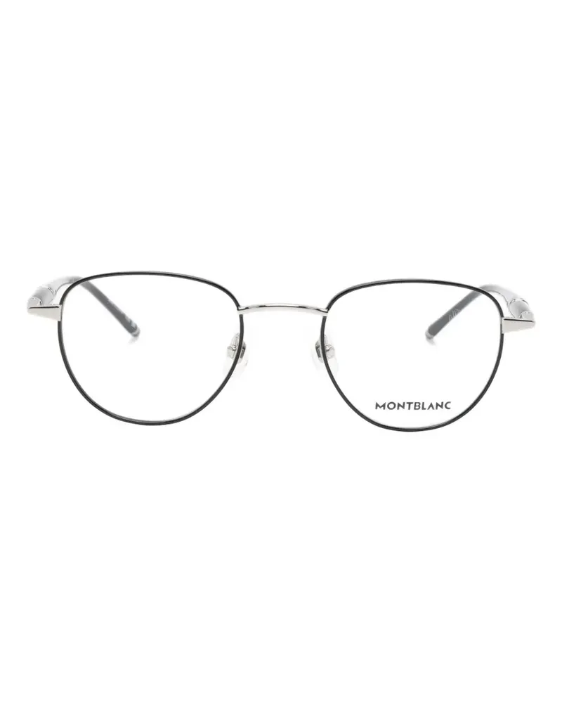 Montblanc round-frame glasses - Schwarz Schwarz