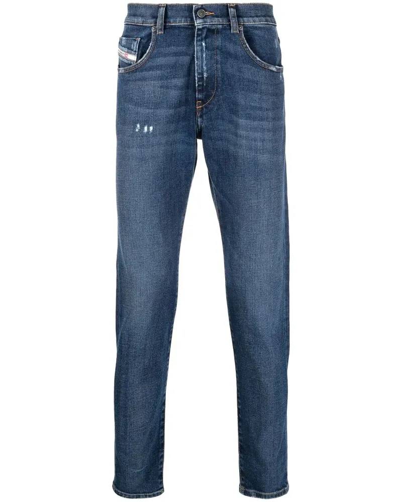 Diesel Dunkle Slim-Fit-Jeans - Blau Blau