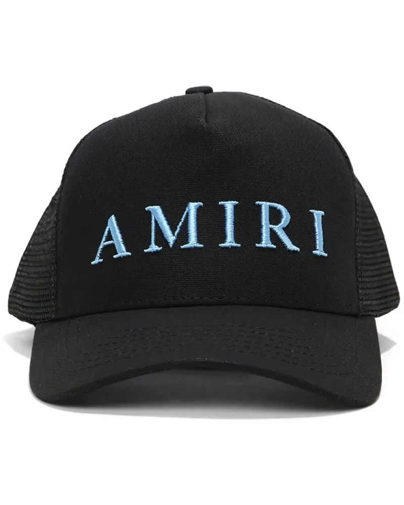 Amiri Baseballkappe mit Logo-Stickerei - Schwarz Schwarz