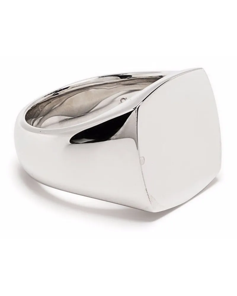 Tom Wood Siegelring mit Glanzoptik - Silber Silber