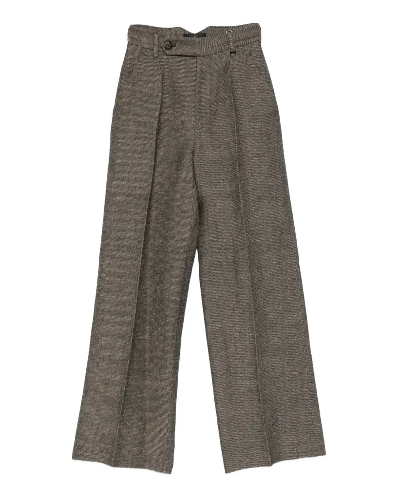 Vivienne Westwood Lauren Hose mit Faltendetail - Schwarz Schwarz