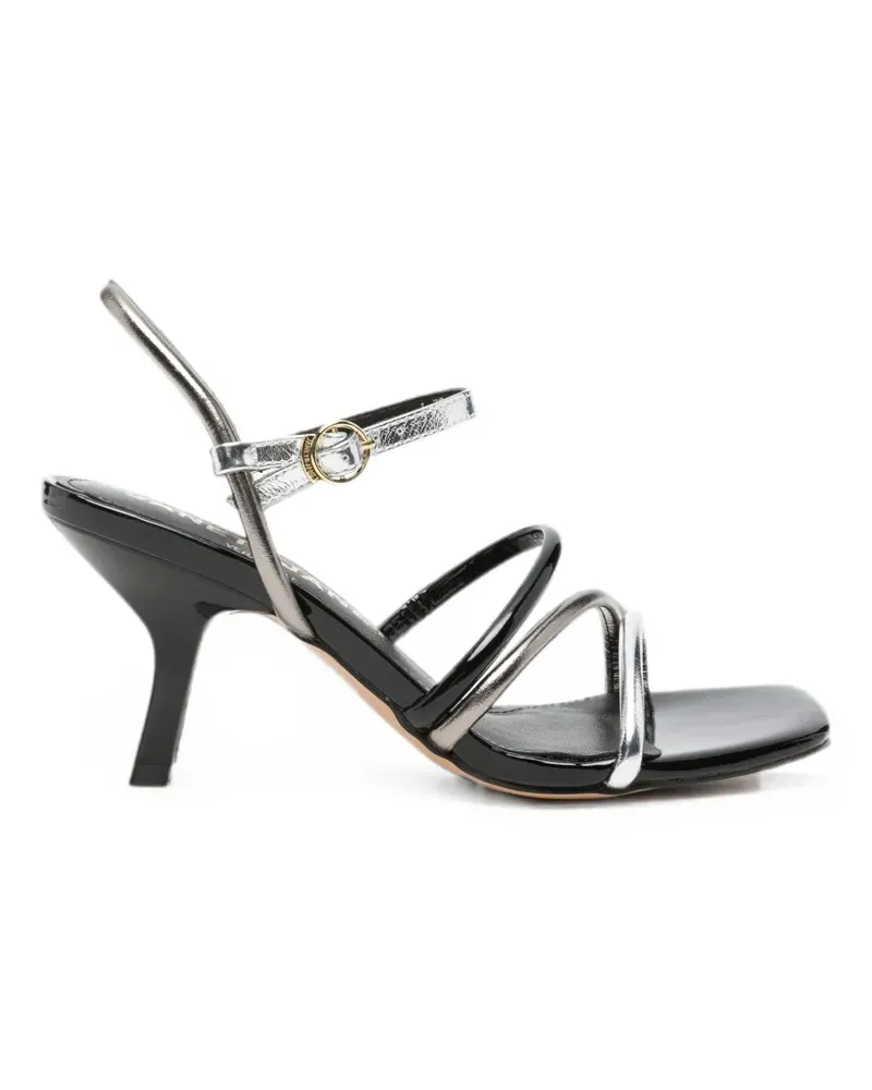 Janet & Janet Sandalen mit Riemen - Schwarz Schwarz