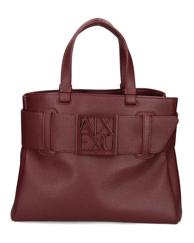 Armani Exchange Handtasche mit Schnallendetail - Rot Rot