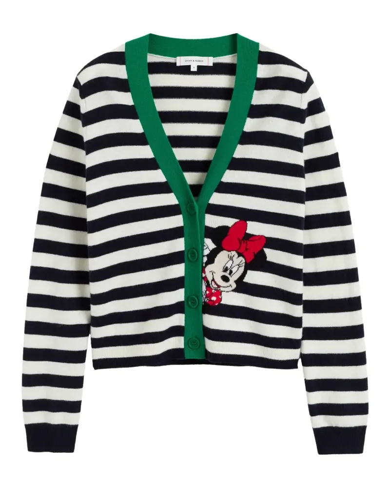 Chinti & Parker Minnie Peek Cardigan mit Tasche - Nude Nude