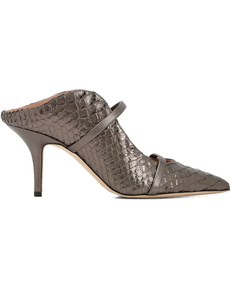 Malone Souliers Maureen Mules 70mm - Nude Nude
