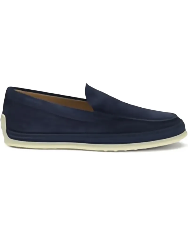 TOD'S Loafer mit runder Kappe - Blau Blau
