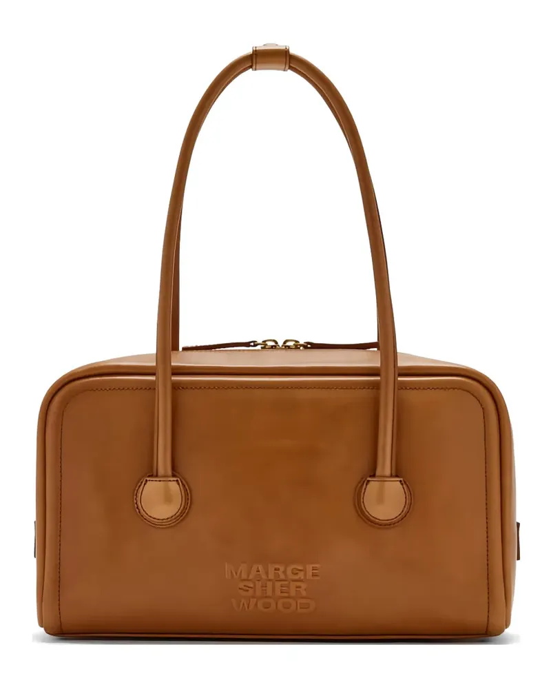 Marge Sherwood leather shoulder bag - Braun Braun