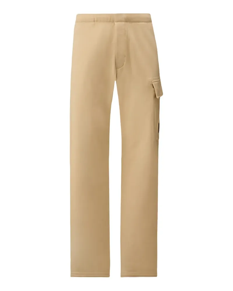 C.P. Company Jogginghose aus Fleece mit aufgesetzten Taschen - Nude Nude