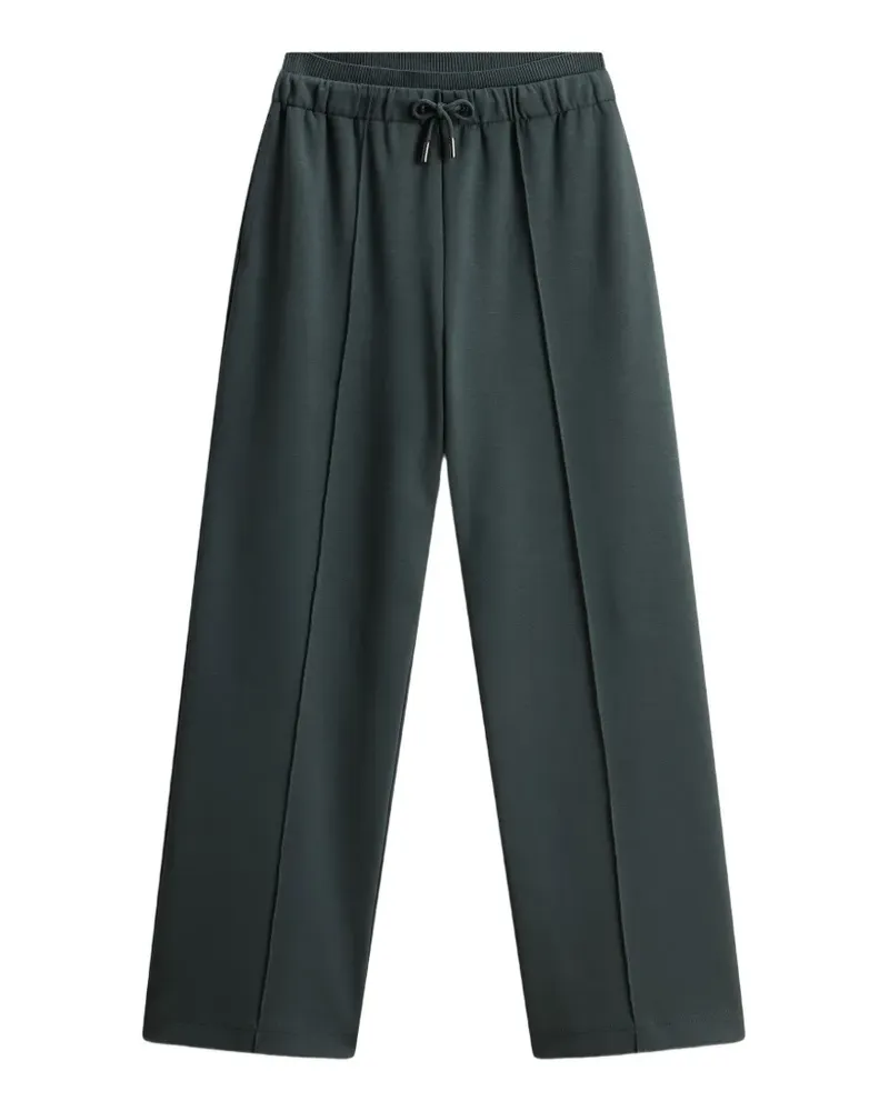 Woolrich logo-embroidered drawstring track pants - Grün Grün