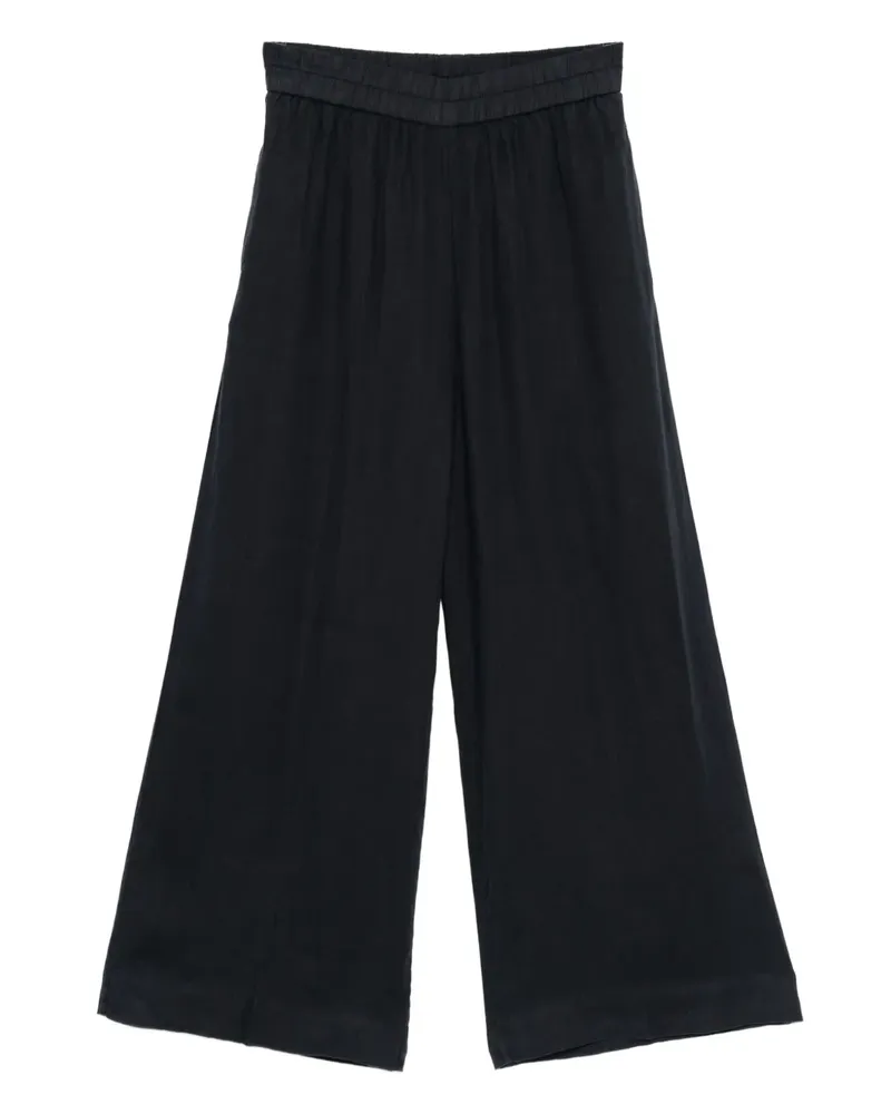 James Perse Hose aus Leinen - Blau Blau