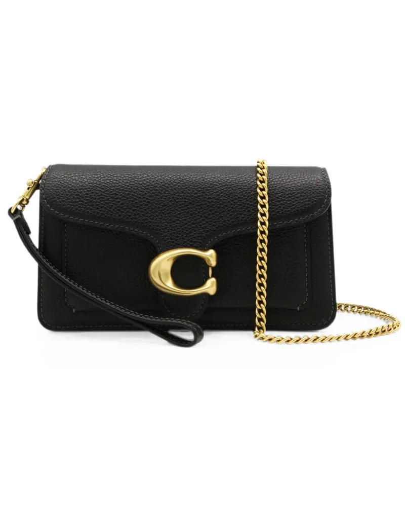 Coach Tabby pebbled leather cross body bag - Schwarz Schwarz