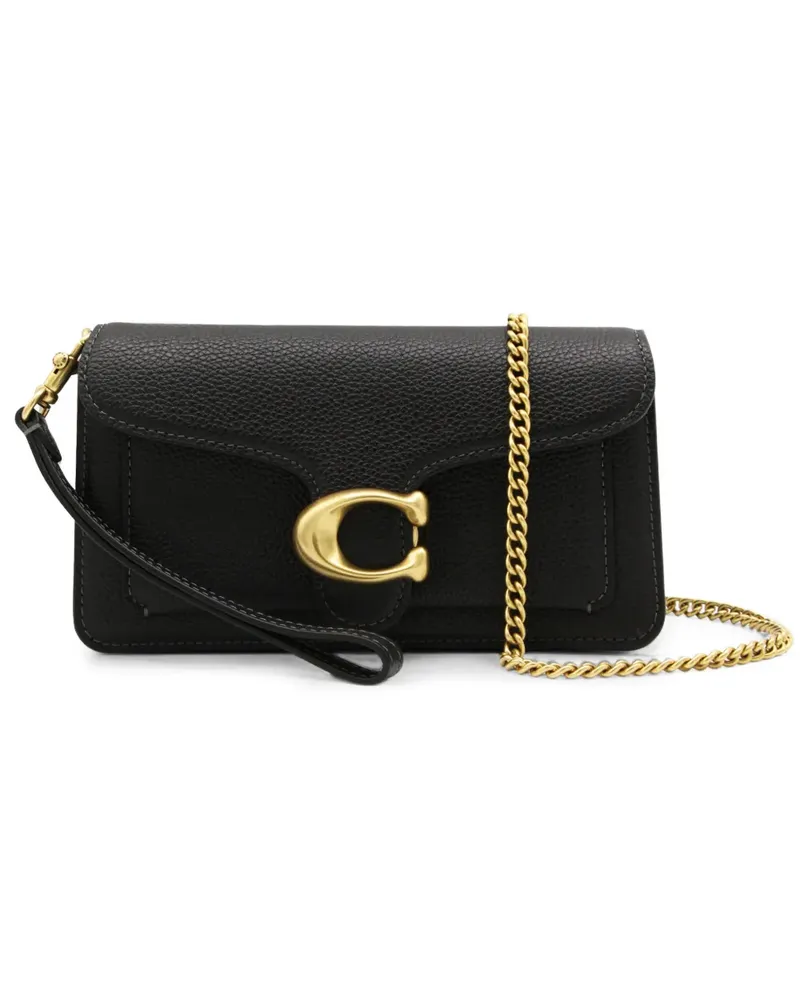 Coach Tabby pebbled leather cross body bag - Schwarz Schwarz