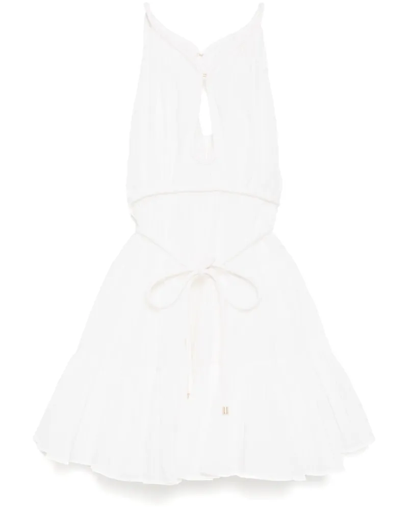 Acler Glastonbury Kleid - Weiß Weiß