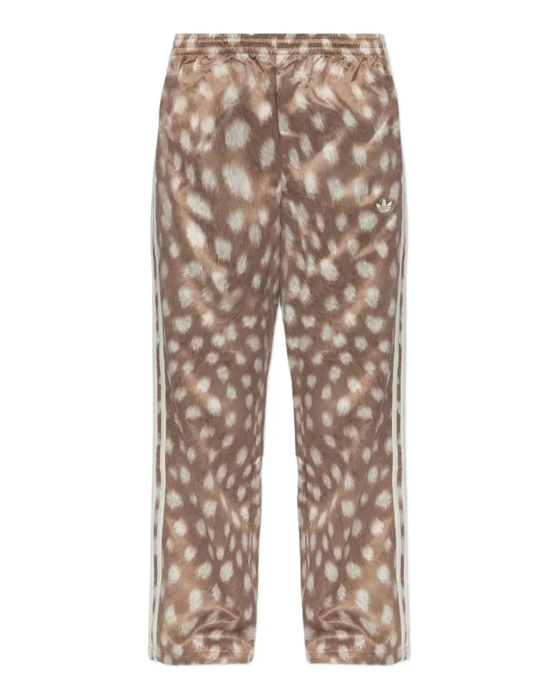 adidas Jogginghose mit Animal-Print - Braun Braun