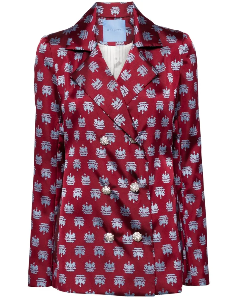 macgraw Crest Circa 72 Blazer - Rot Rot