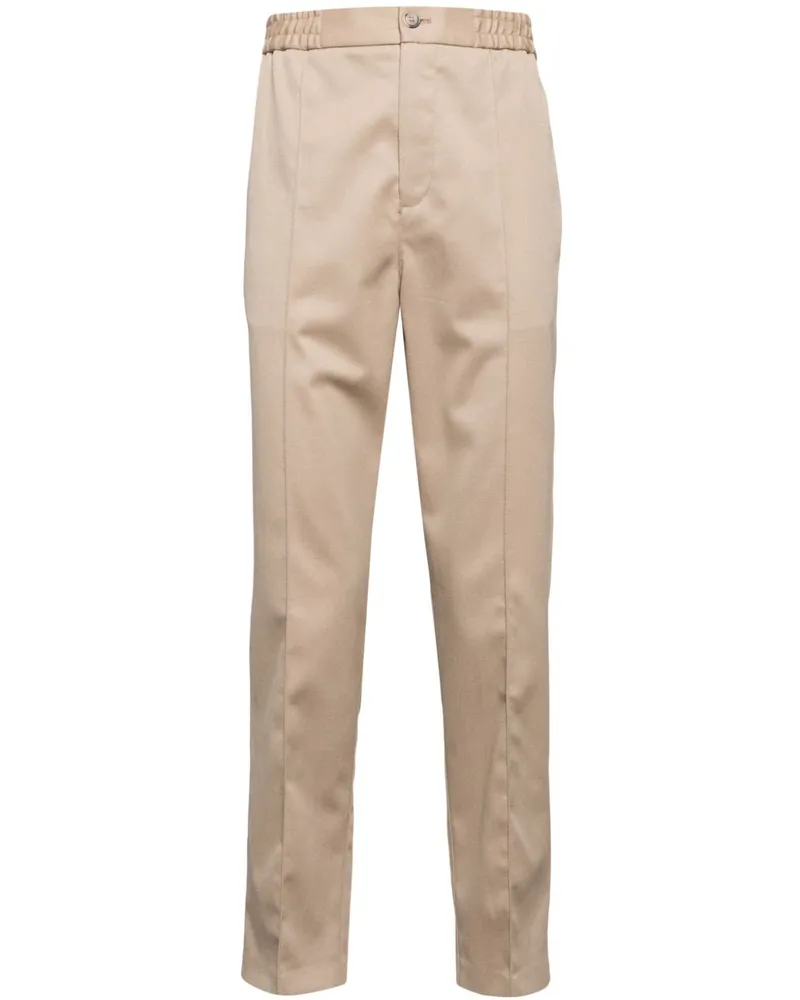 A.P.C. Gerade Hose mit Bügelfalten - Braun Braun