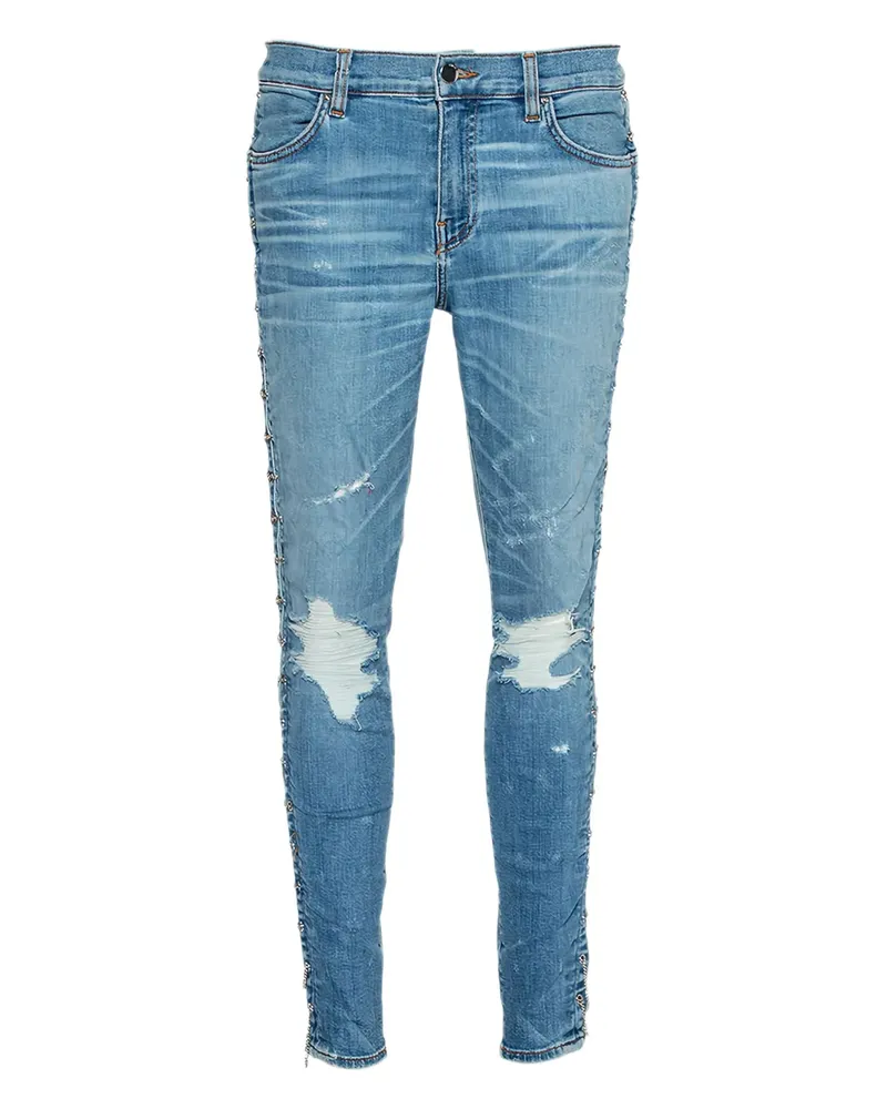 Amiri 2024 Hose im Distressed-Look - Blau Blau