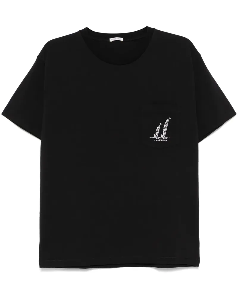 BODE Recreation Sails T-Shirt - Schwarz Schwarz