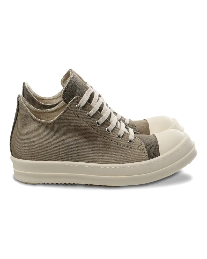 DRKSHDW by Rick Owens canvas toe-cap sneakers - Grau Grau