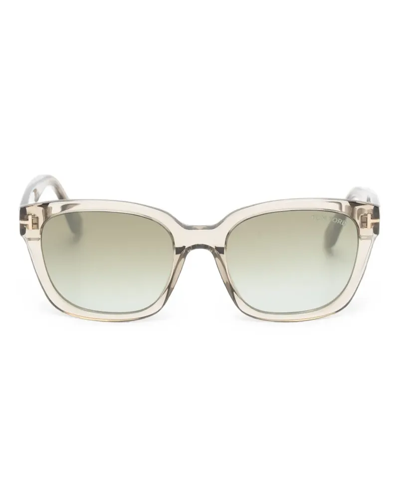 Tom Ford Brille mit eckigem Gestell - Nude Nude