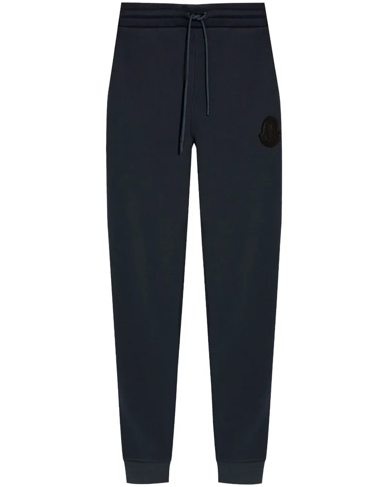 Moncler Jogginghose mit Logo-Patch - Blau Blau