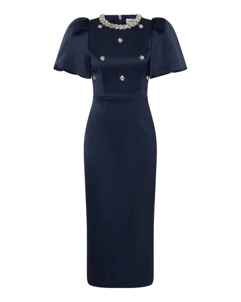 Rebecca Vallance Ayla Midikleid - Blau Blau