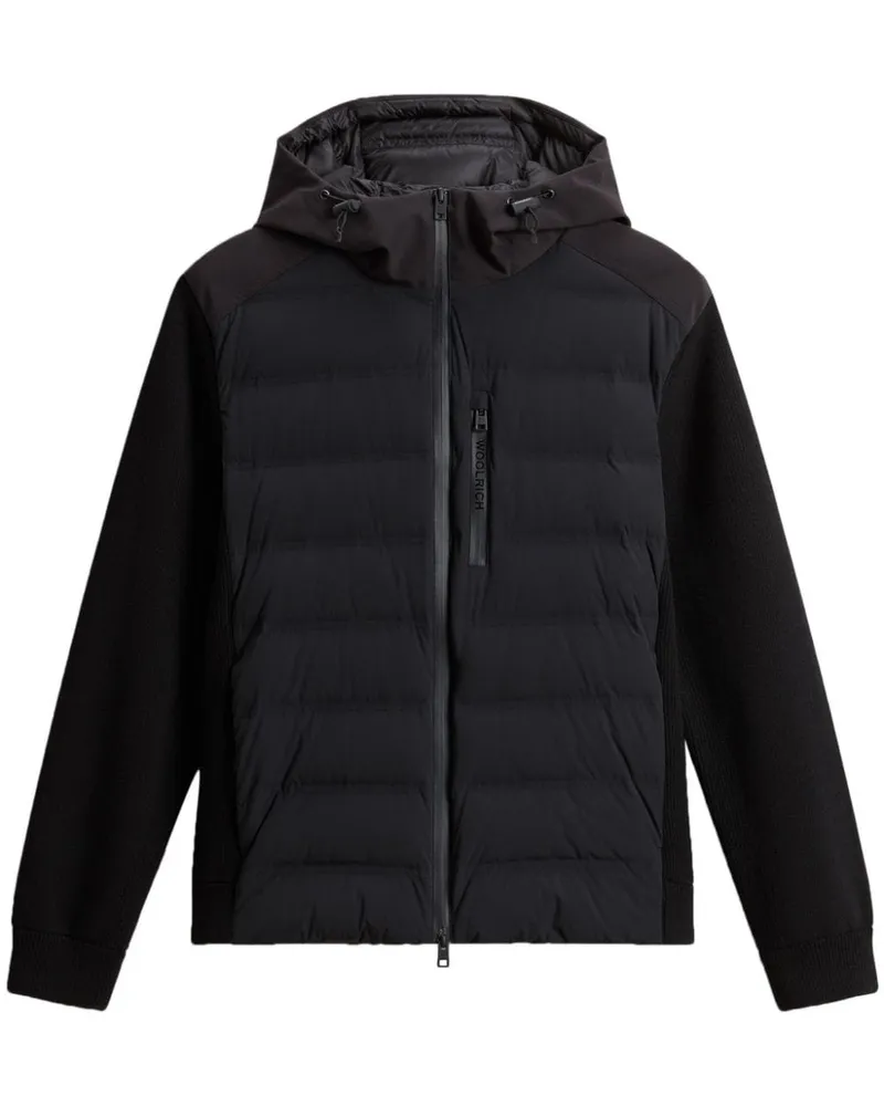 Woolrich Bering Hybrid Jacke - Schwarz Schwarz