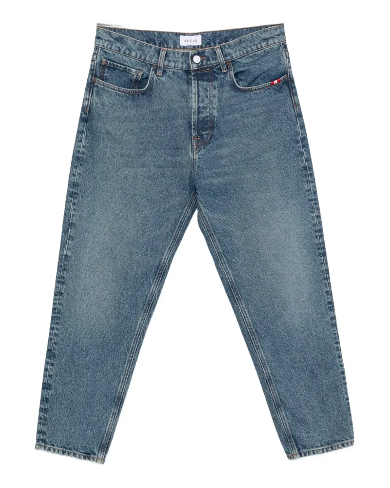 Amish Jeremiah straight-leg jeans - Blau Blau