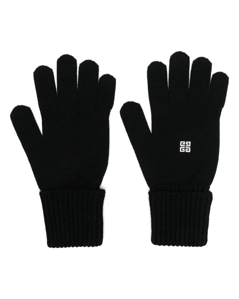 Givenchy Handschuhe mit 4G-Stickerei - Schwarz Schwarz