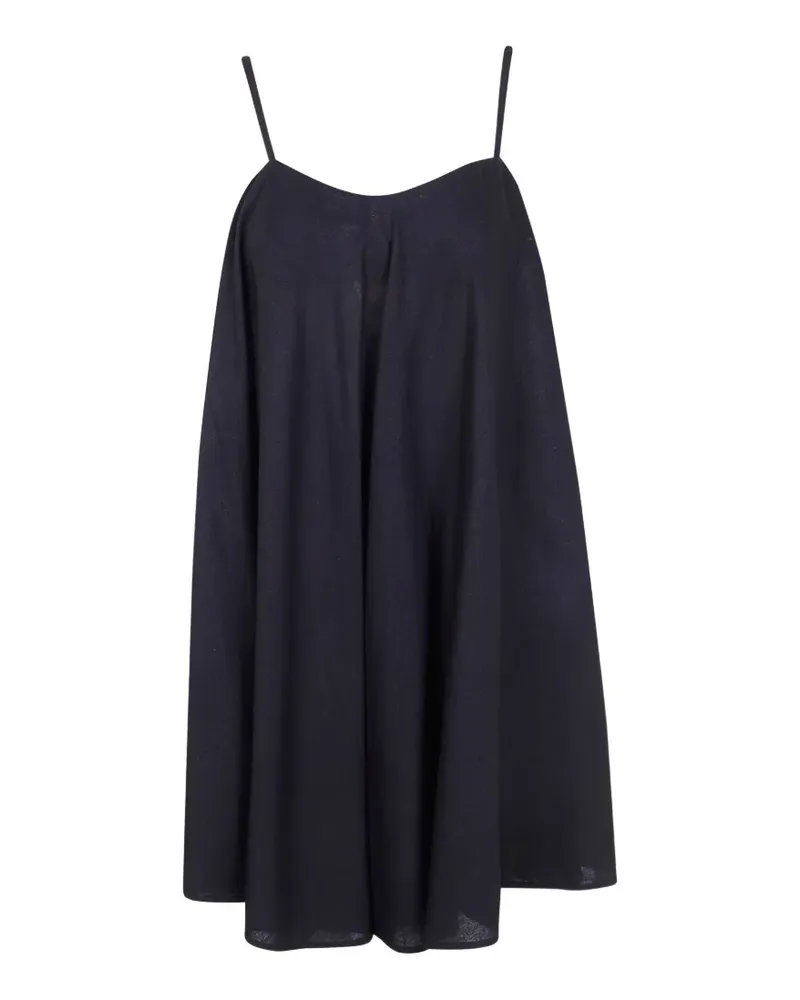 Twin-Set tie-strap mini dress - Schwarz Schwarz