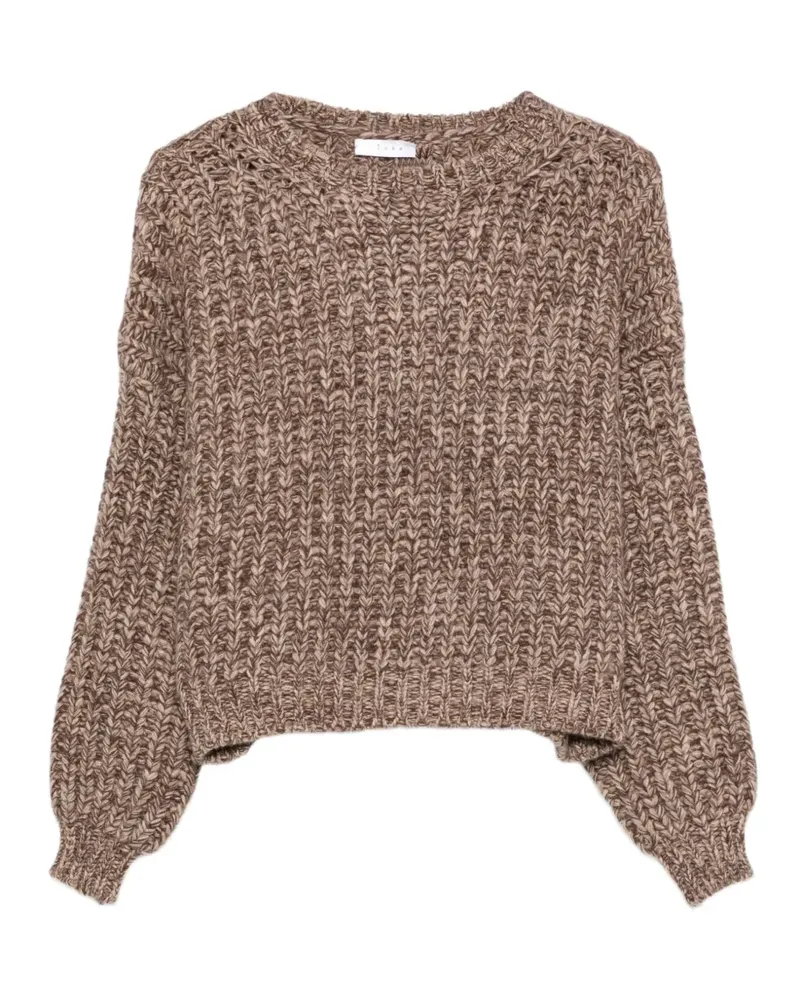 Liska Grob gestrickter Pullover - Braun Braun