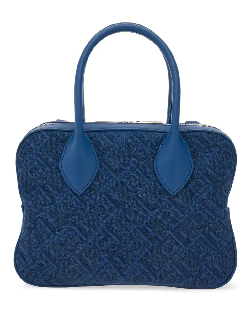 Ferragamo Shopper mit Reißverschluss - Blau Blau