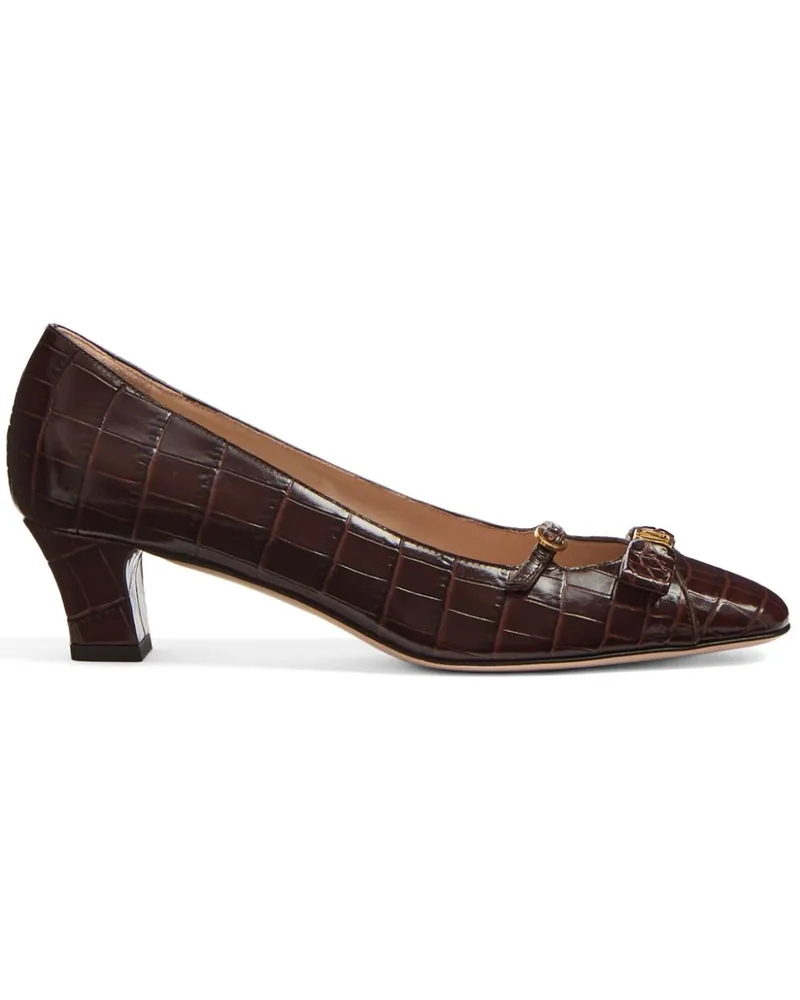 Valentino Garavani Bowow Décolleté Pumps 45mm - Braun Braun