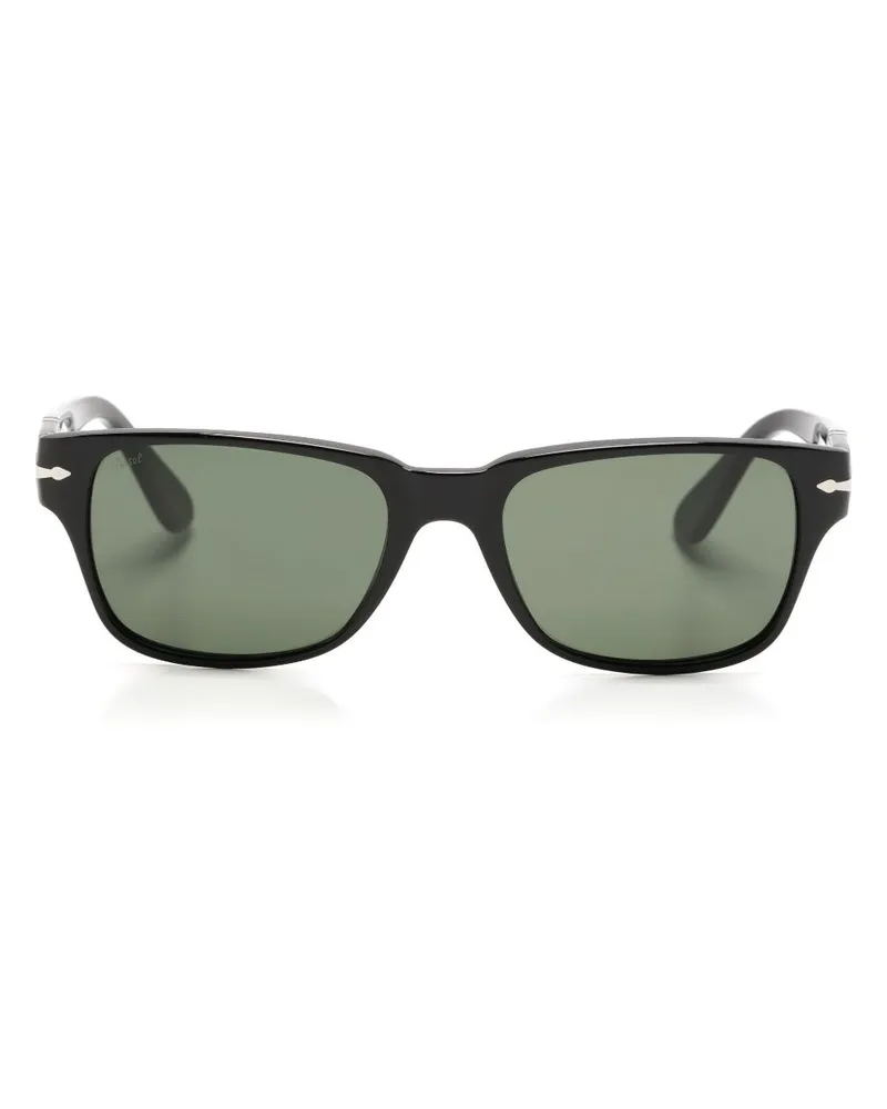 Persol Eckige PO3288S Sonnenbrille - Schwarz Schwarz